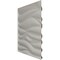 Ekena Millwork 19 5/8in. W x 19 5/8in. H Serina EnduraWall Decorative 3D Wall Panel Covers 2.67 Sq. Ft. WP20X20SRGCG - alternate 2